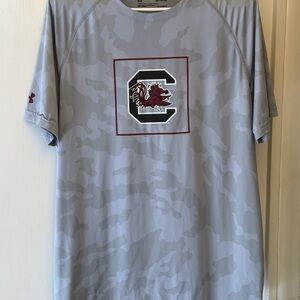 Under Armour Carolina Gamecock Heat Gear Camouflage Shirt